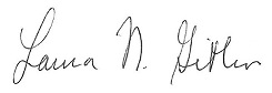 Laura Gitlin Signature